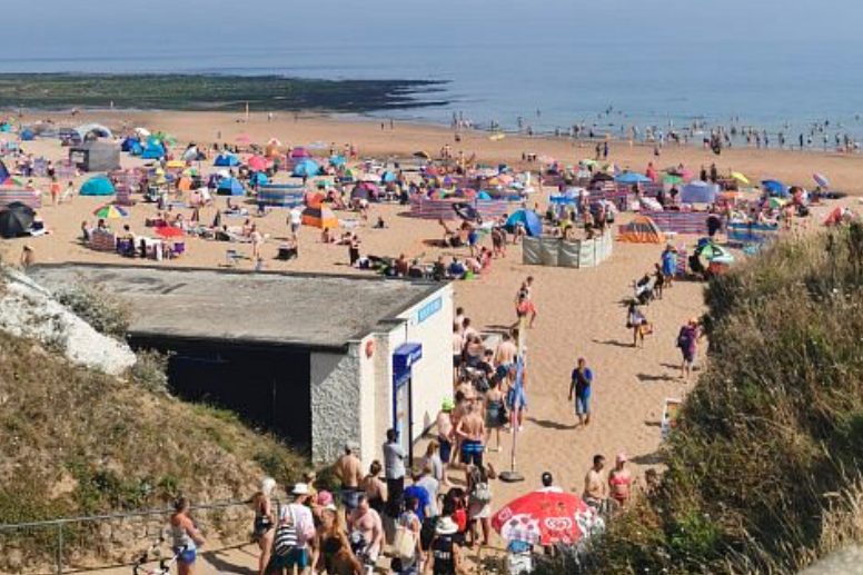 Joss Bay between Botany Bay and Broadstairs in Kent