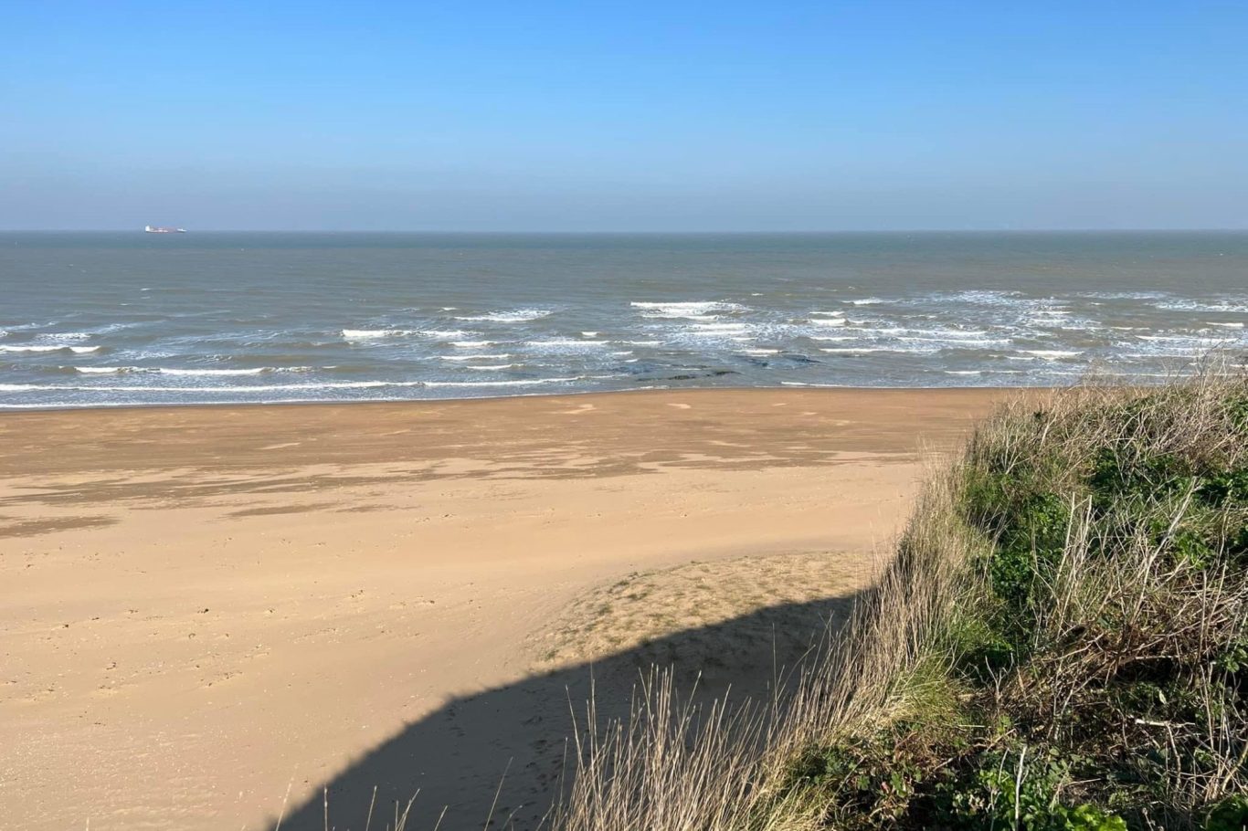 Naturist beach in Kent at Botany Bay and Foreness Dunes 